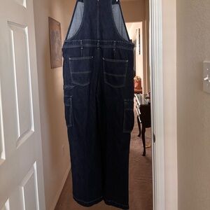 Gap ladies Dark Blue Denim Overalls